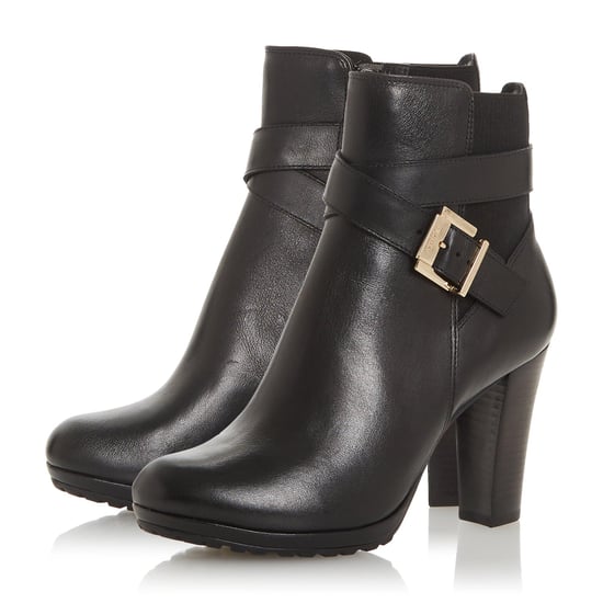 Dune Ladies ORRION  Buckle Block Heel Boots