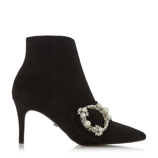 Dune Ladies OSBORN Pearl Buckle Ankle Boots