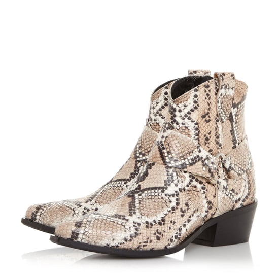 Dune Ladies PANCHOE DB Ankle Strap Western Boots