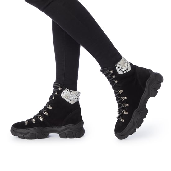 Dune Ladies PERIMETER Lace Up Hiker Boots