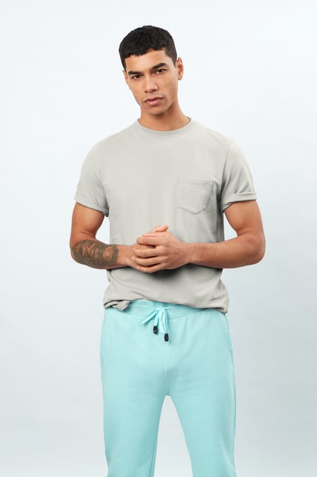 Short Sleeve Crew Neck Pique T-Shirt