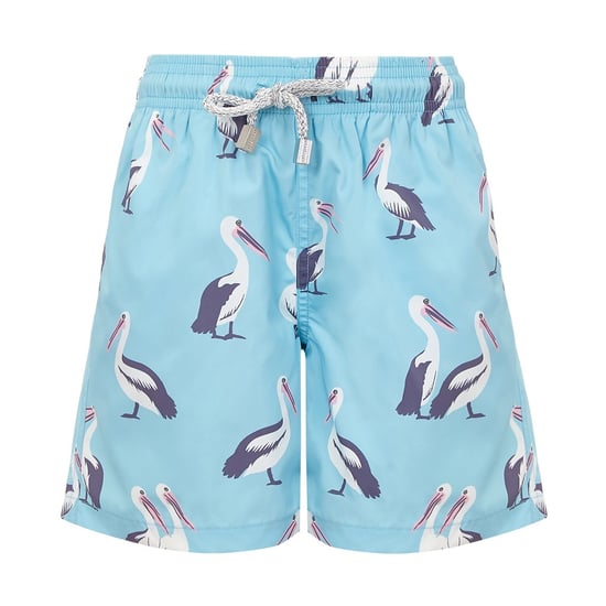 Men's Blue Pelican Swim Shorts