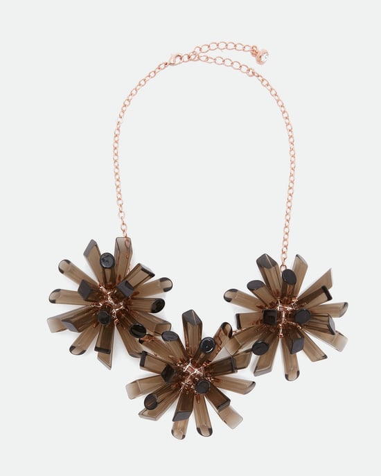 Ted Baker Sadrina Triple Geo Burst Necklace in Black
