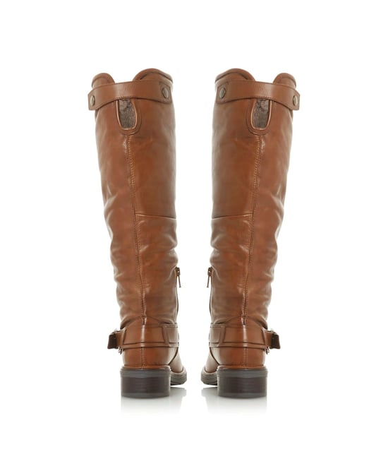 Dune Ladies TORLIE Ruched Knee High Boots