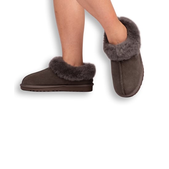Aus Wooli Australia Unisex Sheepskin Wool Traditional Ankle Slippers