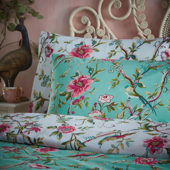 Vintage Chinoiserie Bettbezug Set - Image 3