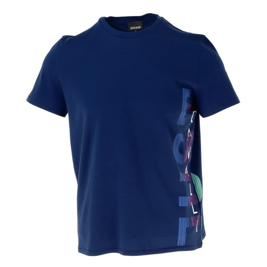 Just Cavalli Men's T-Shirt In Blue