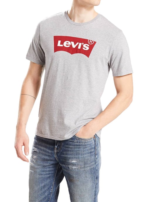 Levi`S Men's T-Shirt In Grey