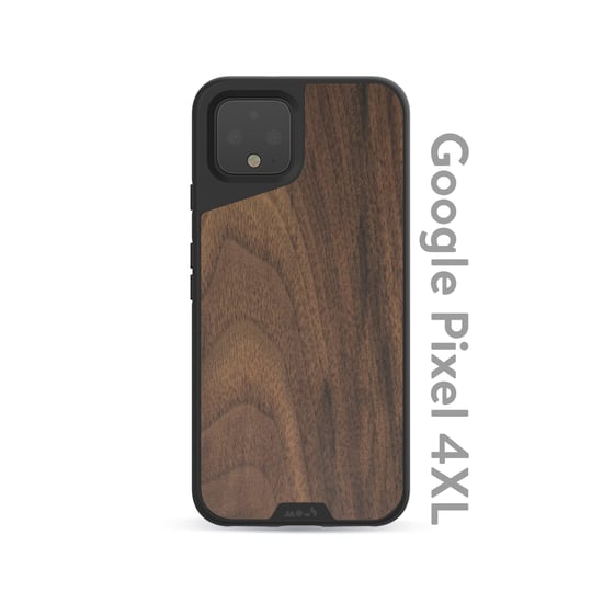 Mous - Protective Case for Google Pixel 4 XL - Limitless 3.0 - Walnut - No Screen Protector