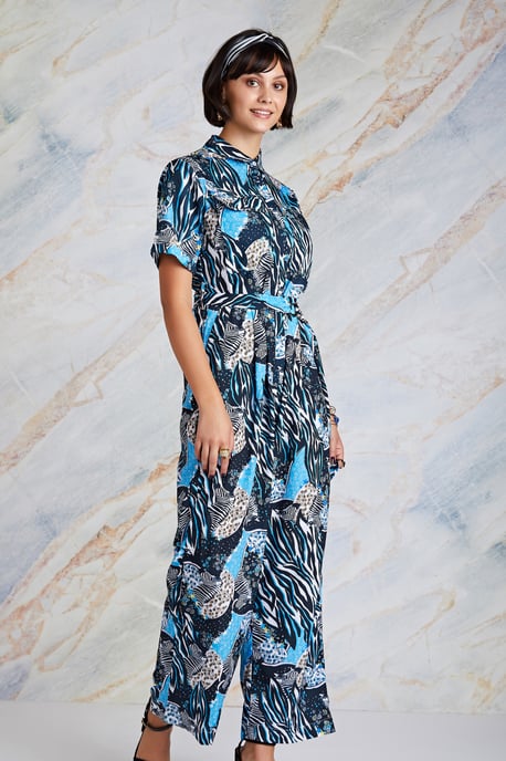 Hidden Zebra Utility Jumpsuit