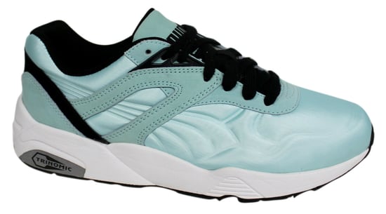 Puma Trinomic R698 Matt & Shine Aqua Lace Up Mens Trainers 359305 05 B55E