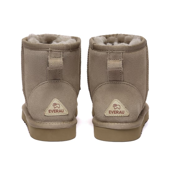 EVER AU Damen Leder Kurzstiefel - Ostrich - Image 5