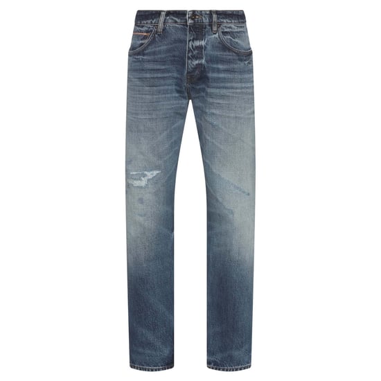 Men's Boss Troy Selvedge Regular-Fit Jeans in Blue