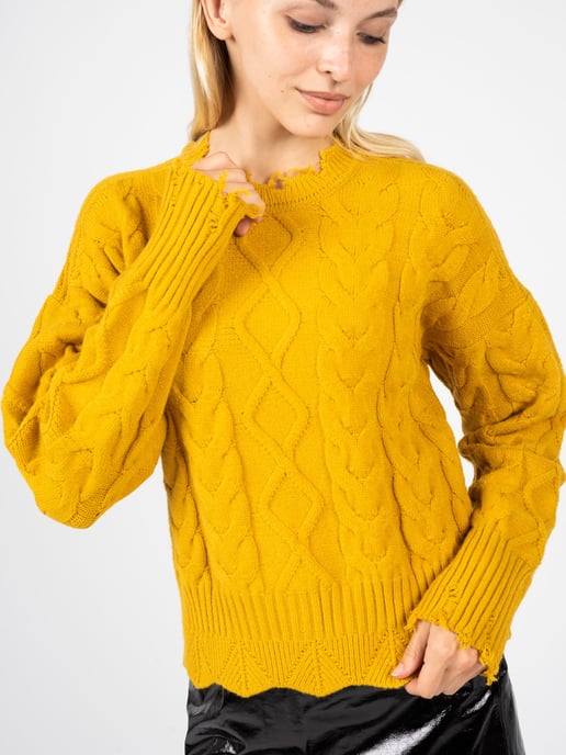 Pinko Pullover Chianti Damen gelb - Image 5