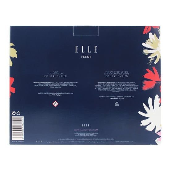 Elle Fleur Eau De Parfum 100ml + Body Lotion 100ml Gift Set For Her