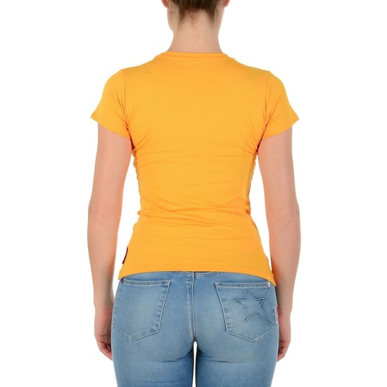 Andrew Charles By Andy Hilfiger Womens T-Shirt TS501 03 1002 Tarana Yellow