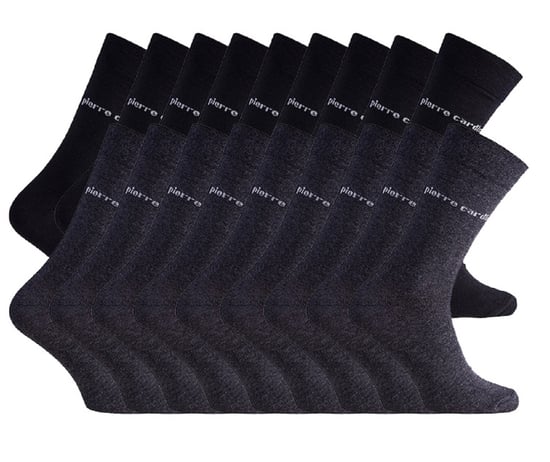 Business socks 18 pairs in BLACK (9x) and ANTHRACITE (9x)