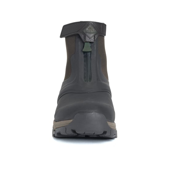 Muck Boots Apex Mid Zip Gummi Dunkelbraun Wellington Stiefel - Image 3