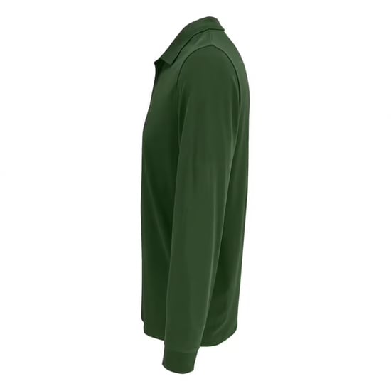 SOLS - Poloshirt für Herren/Damen Unisex Langärmlig (Flaschengrün) - Image 3