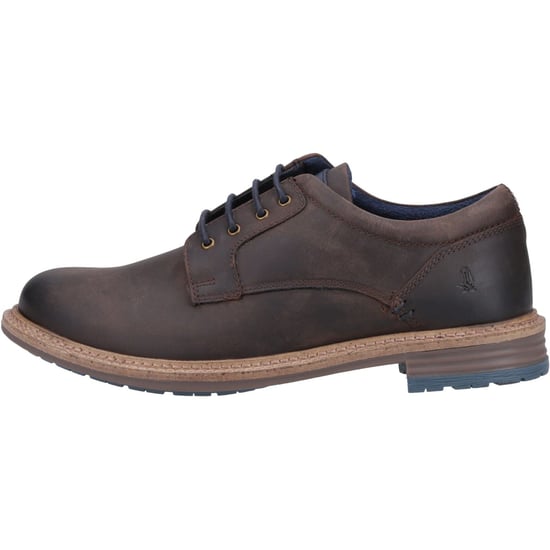 Hush Puppies Julian Leder Herren Schnürschuhe in Braun - Image 5