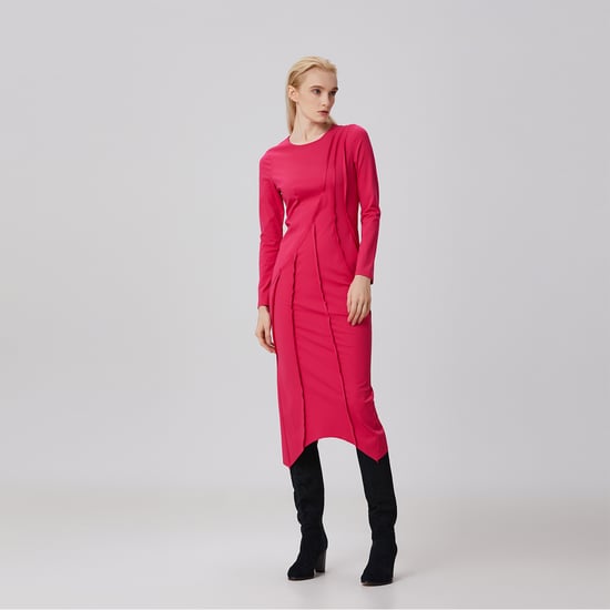 Kleid mit asymmetrischen Strukturlinien - Image 4