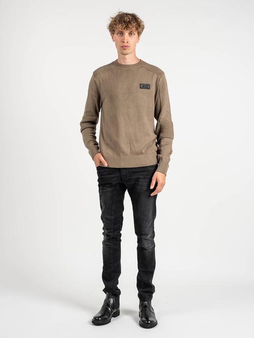 Les Hommes Pullover Herren beige - Image 2