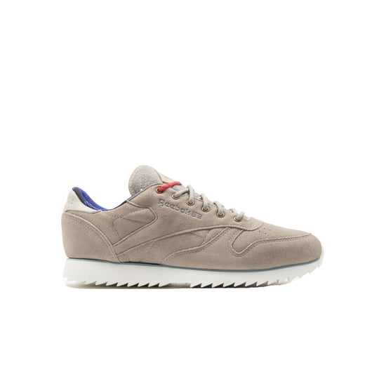 Reebok ZAP CL Outdoor Lace Up Beige Suede Leather Womens Trainers AQ9778