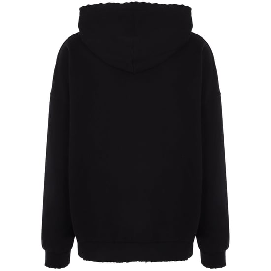 Palm Angels Monogram Statement Logo Black Hoodie