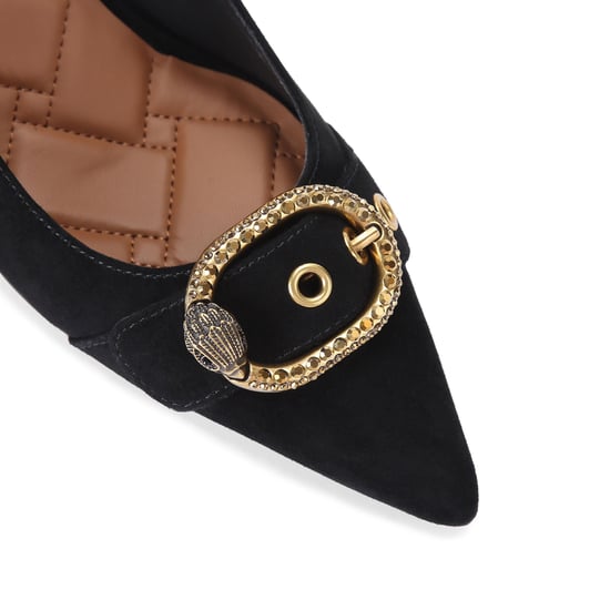 Kurt Geiger London Suede Kgl Mayfair Court Sm Egl Heels