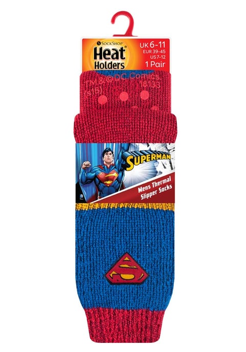 Wärmehalter - Herren Film & TV Thematische Thermosocken - Superman - Image 2