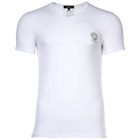 Versace  Short Sleeves V Neck T-Shirt - Image 1