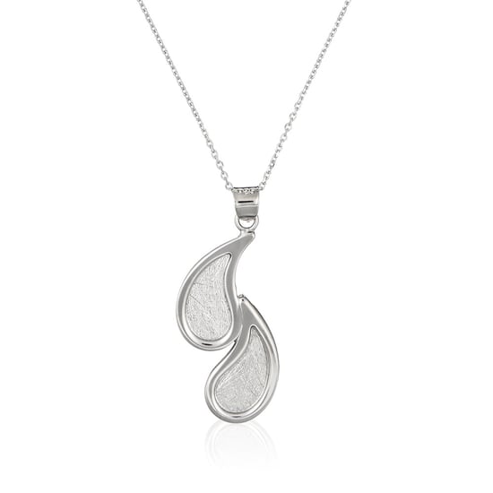 Orphelia Damen 925 Sterling Silberkette mit Anhänger - Silber ZH-4699 - Image 1