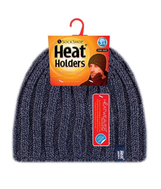 Heat Holders - Herren Fleece gefütterte gerippte Wintermütze - Image 2