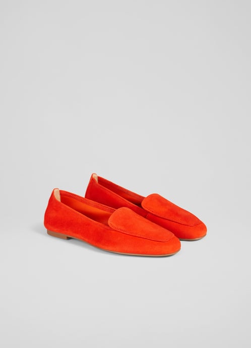 LK Bennett Tina Flats, Orange