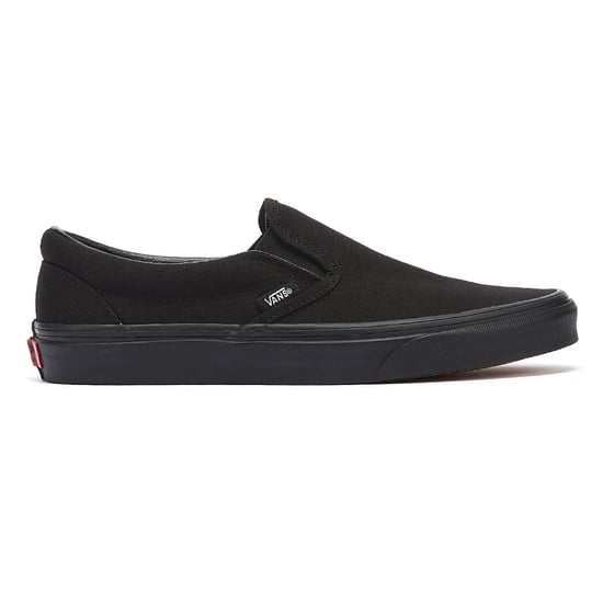 Vans Classic Slip-On Unisex True Schwarz Segeltuch Skate Trainer - Image 4