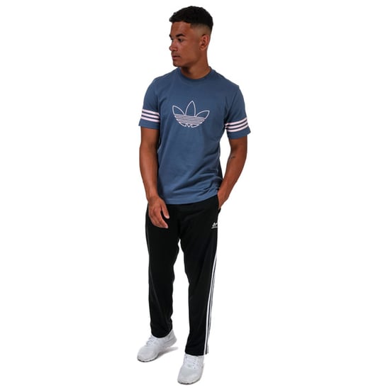 Men's adidas Originals Outline T-Shirt in Blue