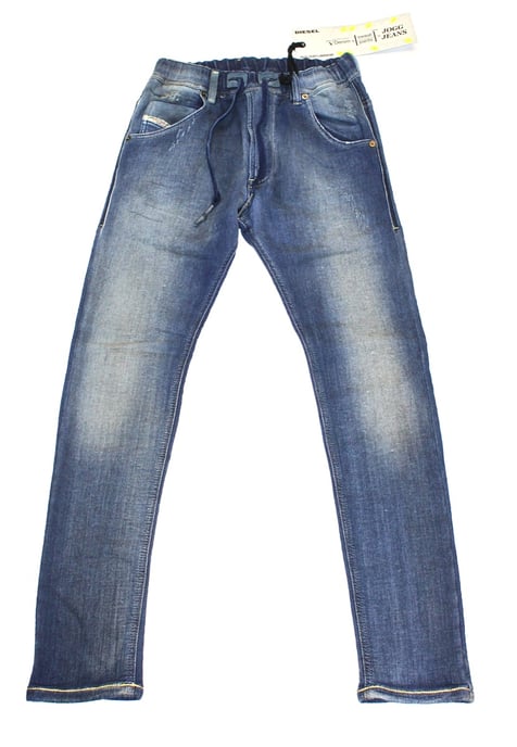 Diesel Krooley-NE Jogg  0802R Jeans - Image 2