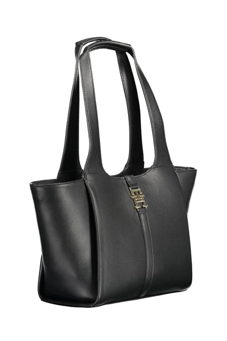 Tommy Hilfiger Women's Black Polyurethane Handbag