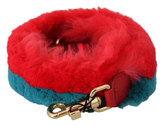 Dolce & Gabbana Blue Blue Rabbit en cuir en cuir en cuir - Image 1