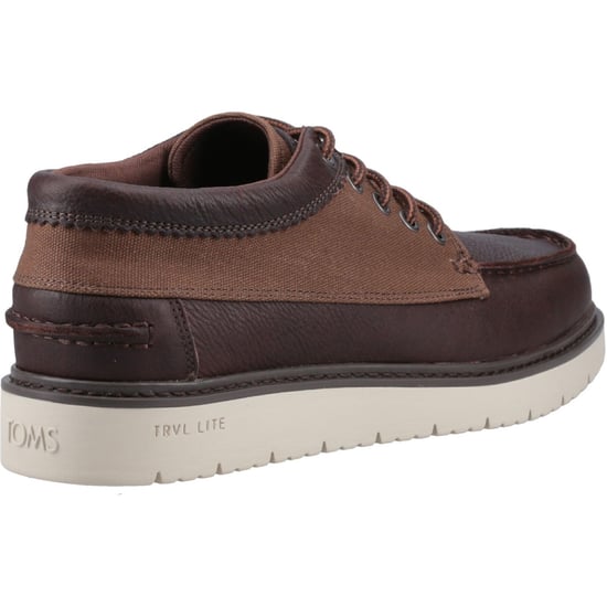 TOMS TRVL Lite Forrest Leder Herren Braun Schnürschuhe - Image 2
