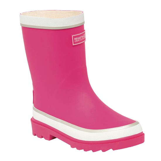 Regatta Great Outdoors Childrens/Kids Foxfire Wellington Boots (Jem/White)