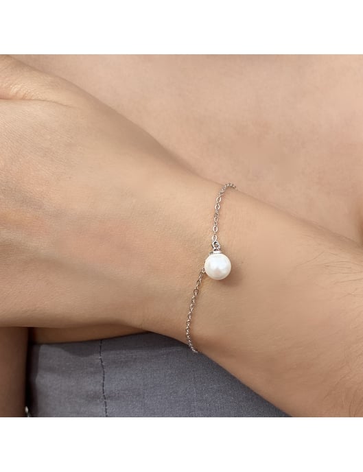 Vollmond Kristall Perlen Set - Silber und Kristall - Image 4
