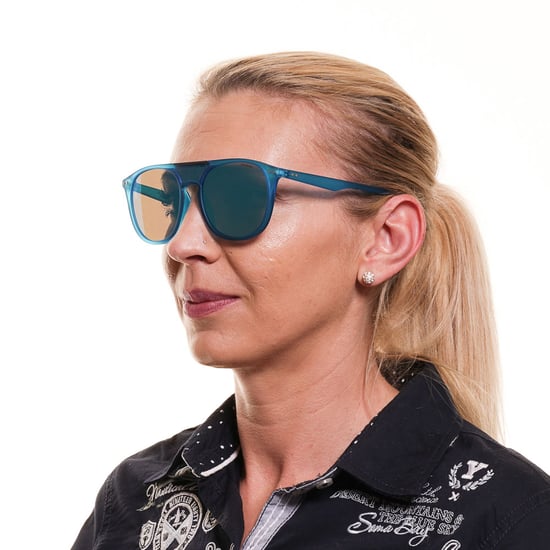 Polaroid Unisex Sonnenbrille Blau - Image 4