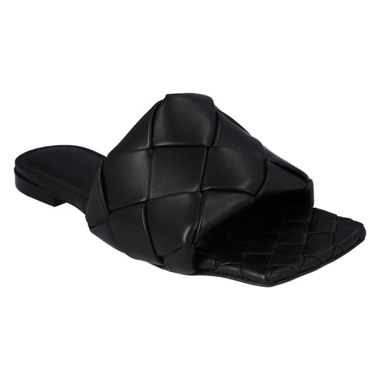 Bottega Veneta Lido Flache Sandale schwarz - Image 2