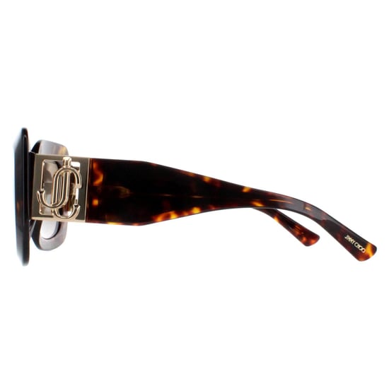 Jimmy Choo Square Womens Havana and Gold Brown Gradient GAYA/S