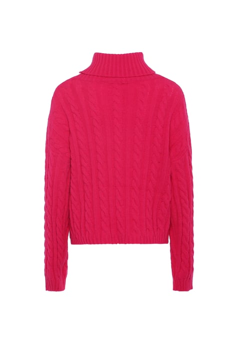 Mymo Pullover Damen Rosa - Image 2