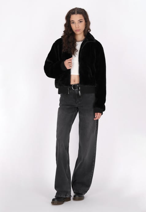 Mymo Jacke Damen schwarz - Image 2