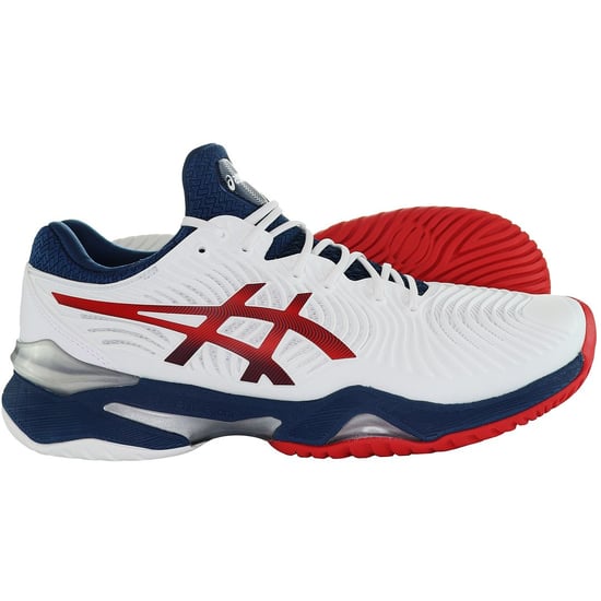 Asics Court FF 2 Tennis Herren Weiß Schuhe - Image 4