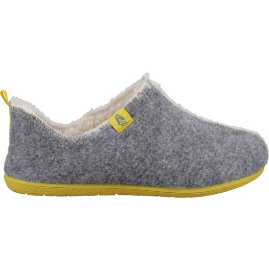 Hush Puppies Good Recycled RPET Polyester Damen Grau Hausschuhe - Image 4