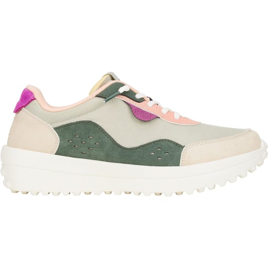 HEYDUDE Hayden Colorblock Polyester Damen Dusty Olive/Multi Turnschuhe - Image 6